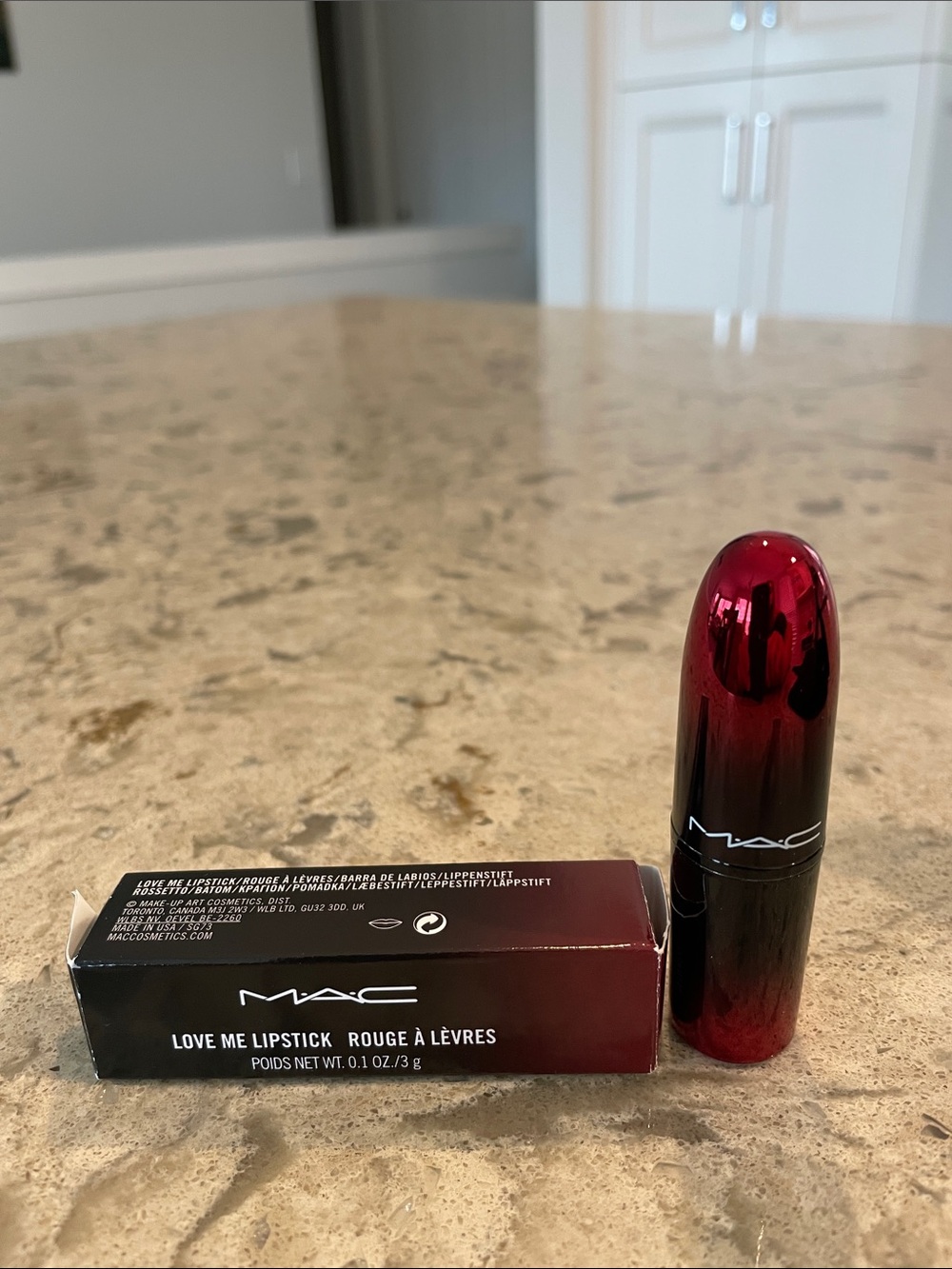 MAC Cosmetics Love Me Lipstick - Deep Red Ombre